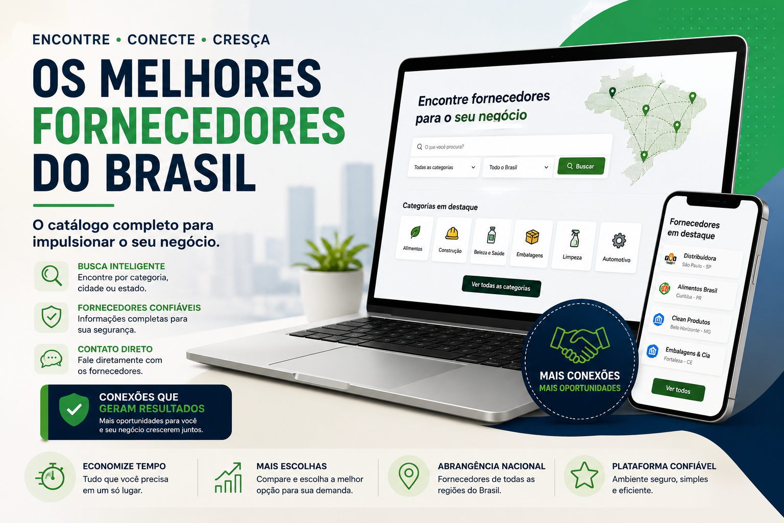 Encontre os Melhores Fornecedores do Brasil — Catálogo Completo